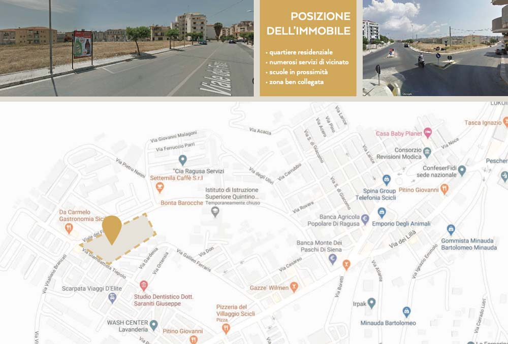 Posizione Complesso residenziale abitare '21 2G Costruzioni